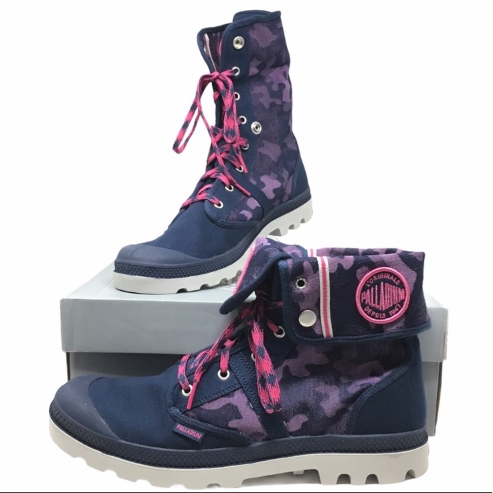 Palladium Unisex Pallabrouse Multi Boots 11M/12.5W